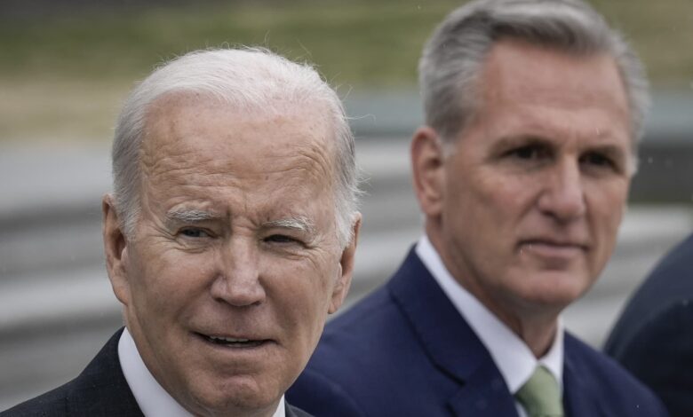 Biden and McCarthy meet on Monday to try to avoid impending default