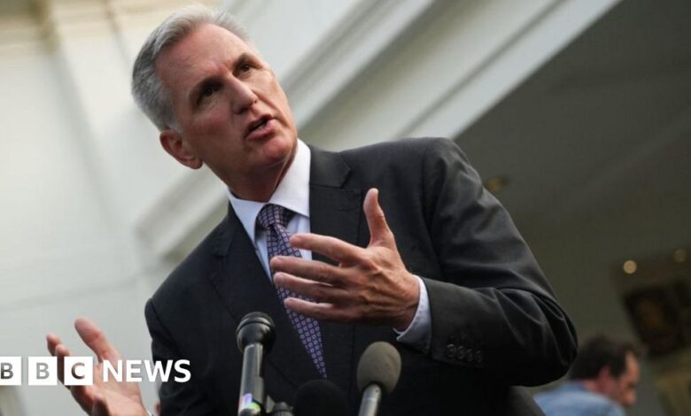 US debt ceiling: Speaker McCarthy says talks work but no deal yet