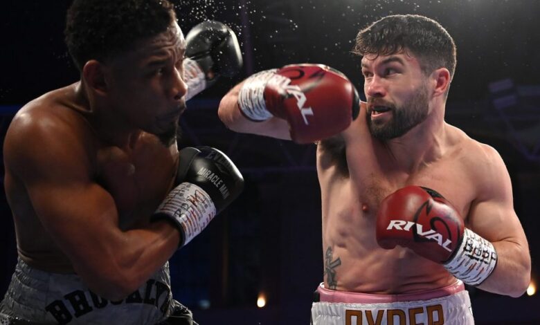 Did the exasperated John Ryder catch Canelo Alvarez in time?
