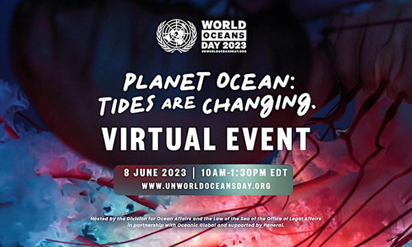 United Nations World Oceans Day 2023 virtual event