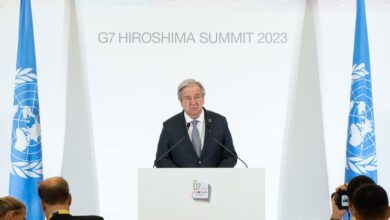 G7 nations, 'at the heart of climate action', says Guterres, calling for a global reset