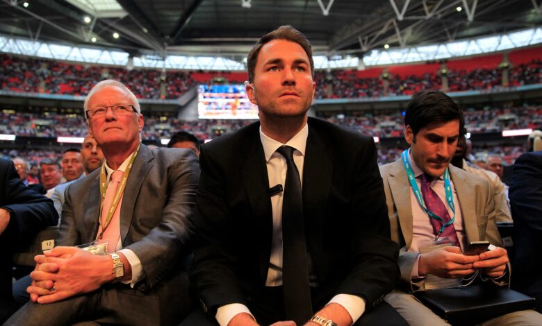 Eddie Hearn On Spence-Crawford: "I think it hits great numbers, 500,000 - 600,000"