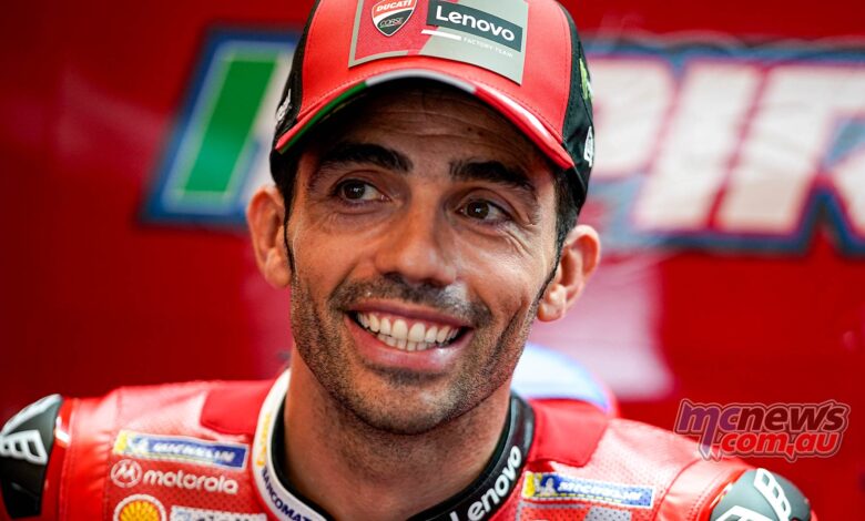 Michele Pirro officially test-drives Ducati Corse in three years