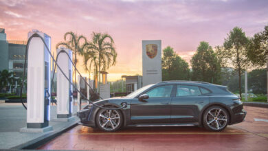 Porsche Centers in Malaysia upgraded to High Efficiency Charger DC 350 kW;  Solar bus station in Penang