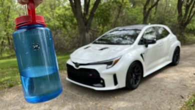 2023 Toyota GR Corolla Cupholder Mega Test: Will the bottle of Nalgene fit?