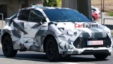Our first look at the Toyota C-HR 2024 hybrid crossover