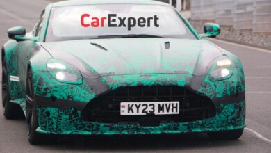 Aston Martin Vantage 2024: Updated sports car tracked