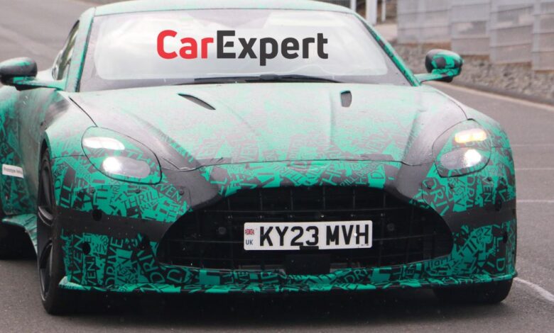 Aston Martin Vantage 2024: Updated sports car tracked