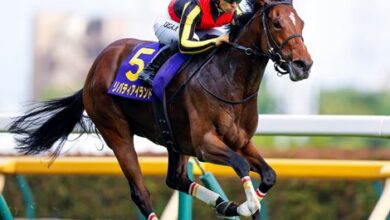 Liberty Island scores overwhelming victory in Japanese Oaks