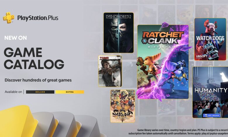 (For Southeast Asia) PlayStation Plus Game Catalog lineup for May: Ratchet & Clank: Rift Apart, Humanity, Watch Dogs: Legion