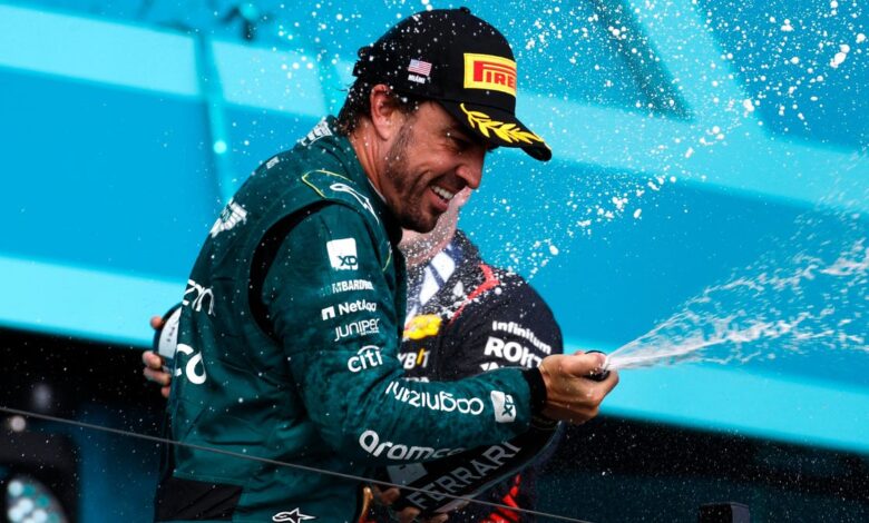 Fernando Alonso is still welcome at Aston Martin Honda in F1