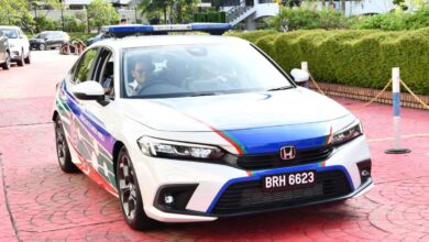 MBSJ received Honda Civic FE patrol car - 1.5L turbo sedan with 'Penguatkuasa' paint color to roam around in Subang