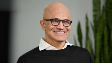 "AI is on the right track," Microsoft CEO Satya Nadela told CNBC's Andrew Ross Sorkin