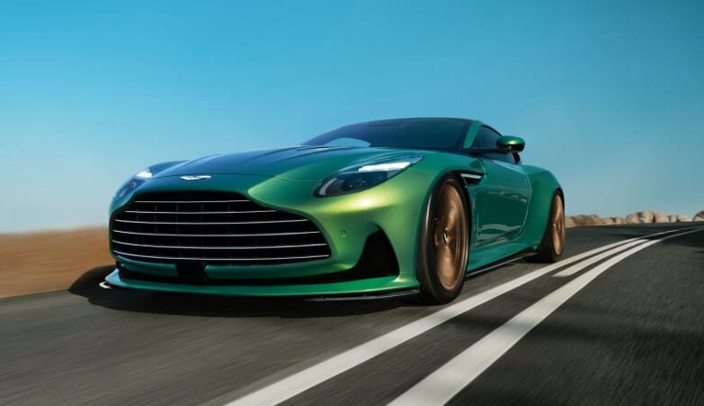 Aston Martin DB12 671 hp improves the winning formula