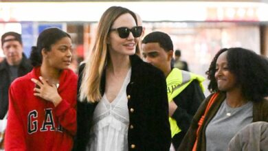 Angelina Jolie just wore a controversial airport outfit