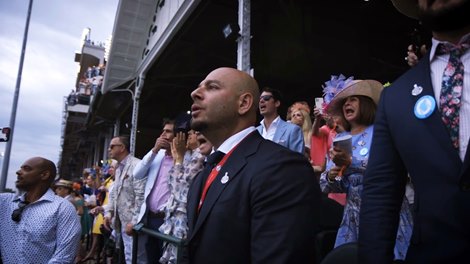 Mage Restrepo Co-Owner Mic'd Up at Kentucky Derby - Video -
