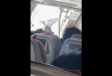 Dozens of people injured after man opened plane door during flight