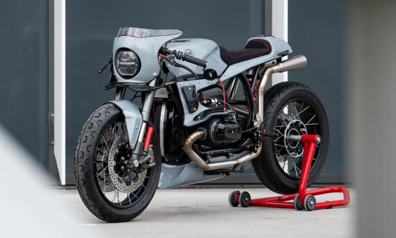 Think differently: An aggressive BMW R65 cafe racer from Slovenia