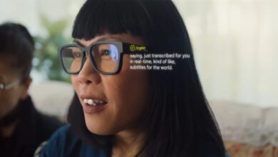 Google's 'Translation Glass' is really here at I/O 2023 and right in front of our eyes