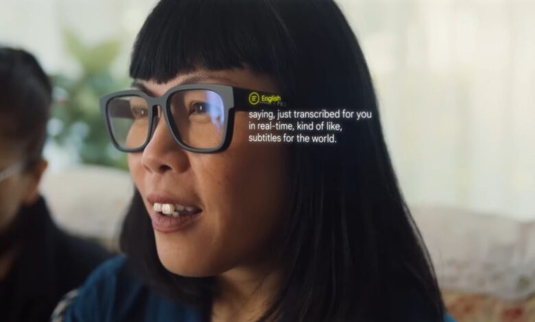Google's 'Translation Glass' is really here at I/O 2023 and right in front of our eyes
