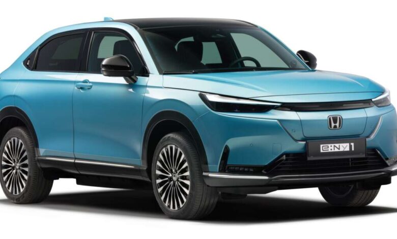 2023 Honda e:Ny1 EV revealed - production electric HR-V with 68.8 kWh battery, 412 km WLTP range