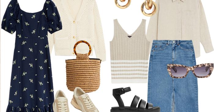 I've gathered 4 chic summer outfits entirely from M&S