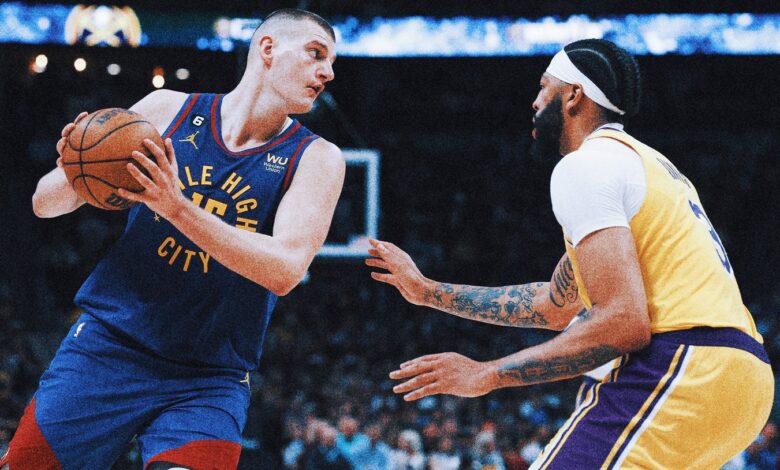 Nikola Jokic scores another triple-double, Nuggets beat Lakers in Game 1