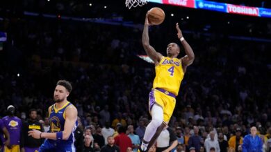 Lonnie Walker's thrilling fourth half gives Lakers a 3-1 lead