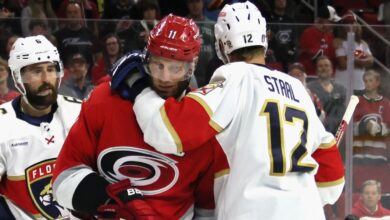 Inside the Staal family movie at the Eastern Conference finale