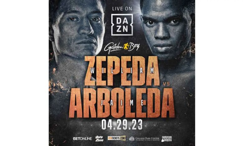 William Zepeda vs Jaime Arboleda full fight video poster 2023-04-29