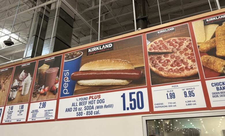 Costco's $1.50 hot dog combo features a viral t-shirt design