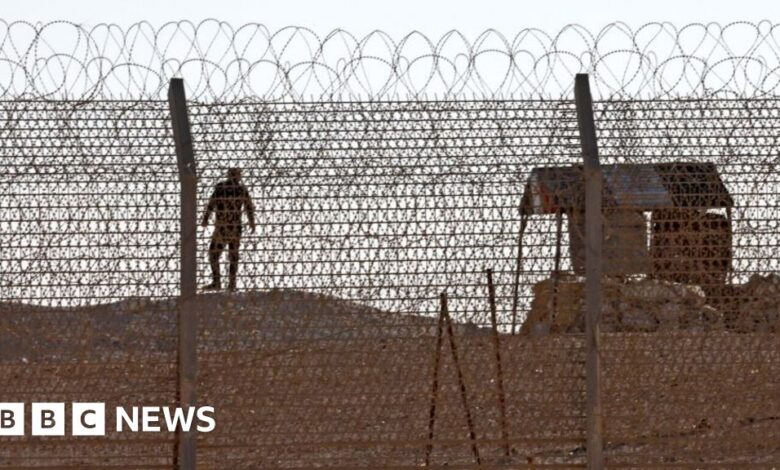 Three Israeli soldiers were killed near the Egyptian border