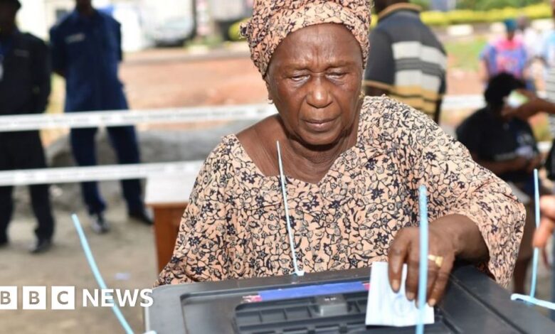 Sierra Leone elections: Tense elections amid fears of violence