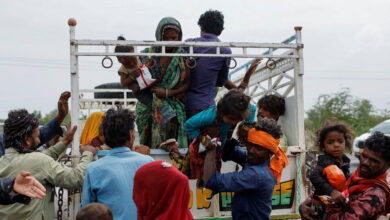 As Cyclone Biparjoy approached Pakistan and India, tens of thousands of people were evacuated
