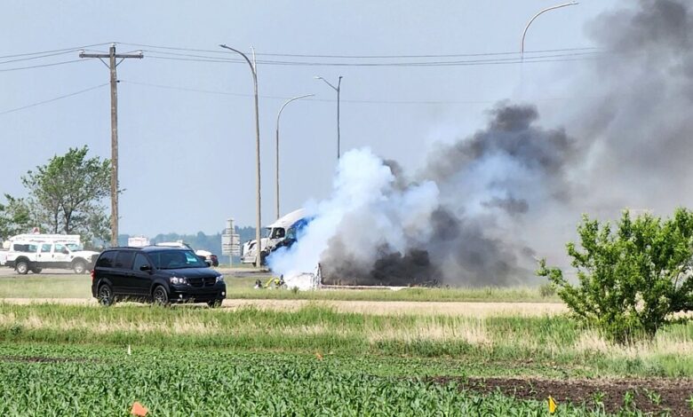 Manitoba crash victims 10 minutes from their destination