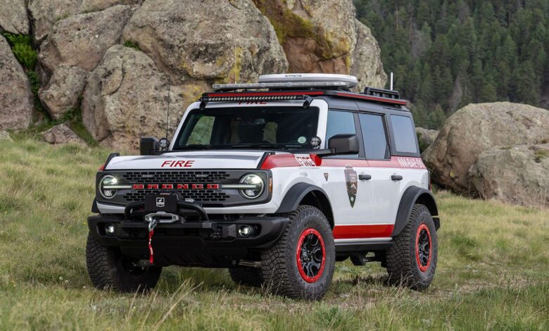 Ford made a Bronco to fight forest fires