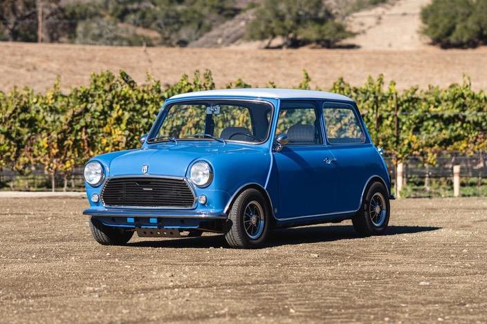 Would you be willing to pay $180,000 for a classic Mini with Tesla power?