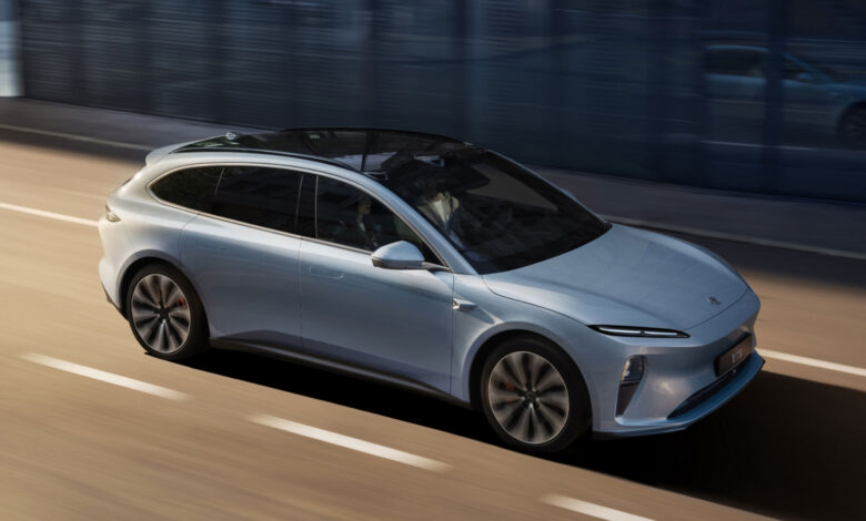 Nio adds ET5 Touring wagon to Europe as Model 3 rival, ends free battery swap