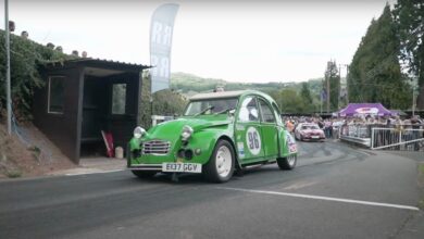 What happens when you five times the power of a 2CV and race it?