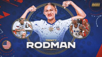 How USWNT's Trinity Rodman emulates her game after her father's game in the NBA