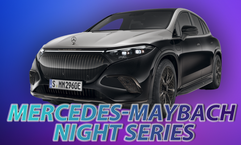This Is The New Night Series Of Mercedes-Maybach