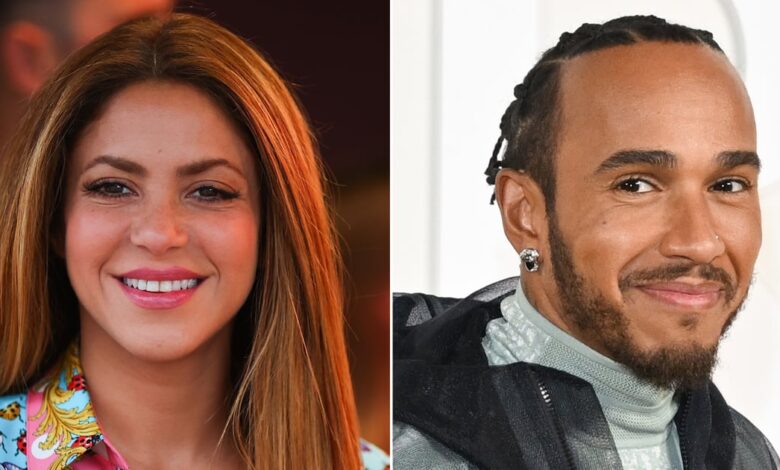 Shakira and Lewis Hamilton are dating?