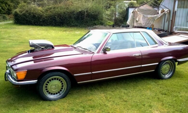 At $5,500, is this SBC-powered Mercedes 450 SLC 73 a good deal?
