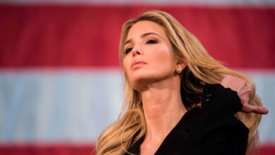 Ivanka Trump clearly has nothing to say about her father becoming a twice indicted criminal