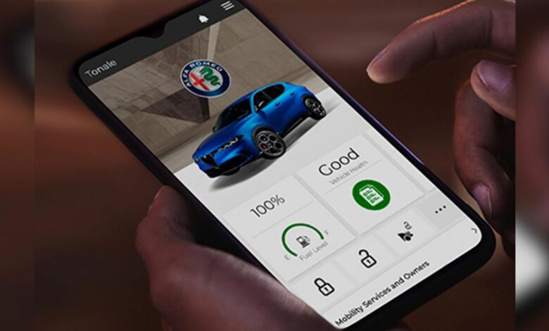 Alfa Romeo's new SUV model launches app connection