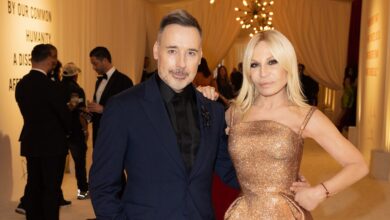 Donatella Versace joins Elton John and David Furnish in the fight to end AIDS by 2030