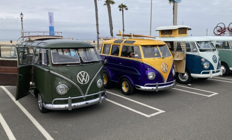 Check out all the classic Volkswagen Vans at ID.  reveal buzz