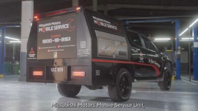 Mitsubishi Motors Malaysia Mobile Service Unit - service center comes to you in modified Triton
