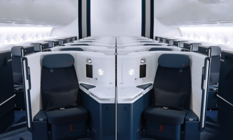 Air France's new business class seats are coming to some of its A350 fleets
