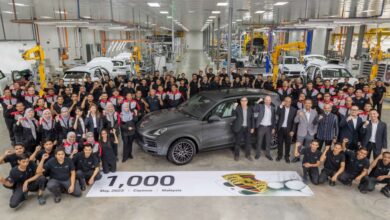 Porsche Cayenne CKD – 1,000th unit rolls off Sime Darby’s assembly facility in Kulim, Kedah; fr RM575k